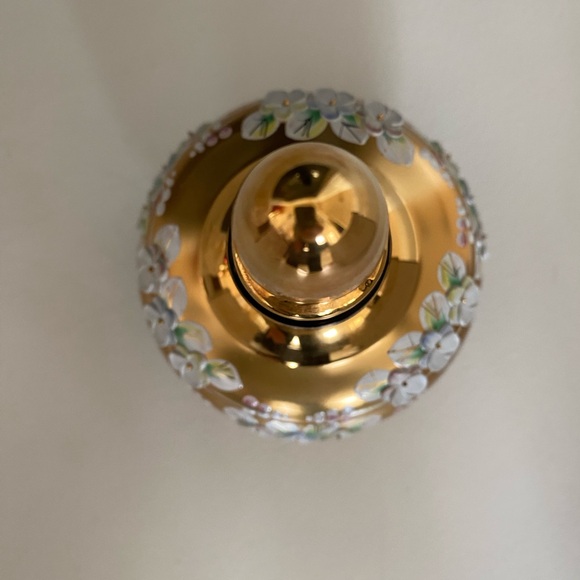 NWB Parfume Bottle Blue High Enamel - Picture 10 of 12